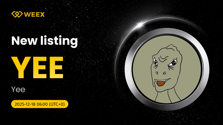YEE USDT Trading Live: Списки монет Yee на WEEX Spot