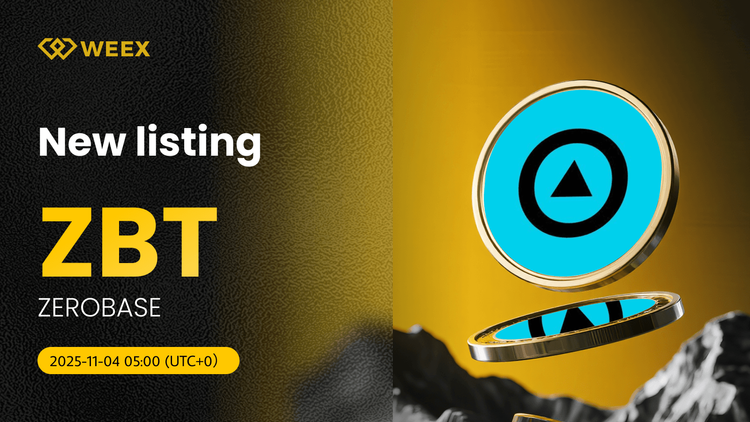ZBT USDT Spot Trading запускается на WEEX для ZEROBASE Coin