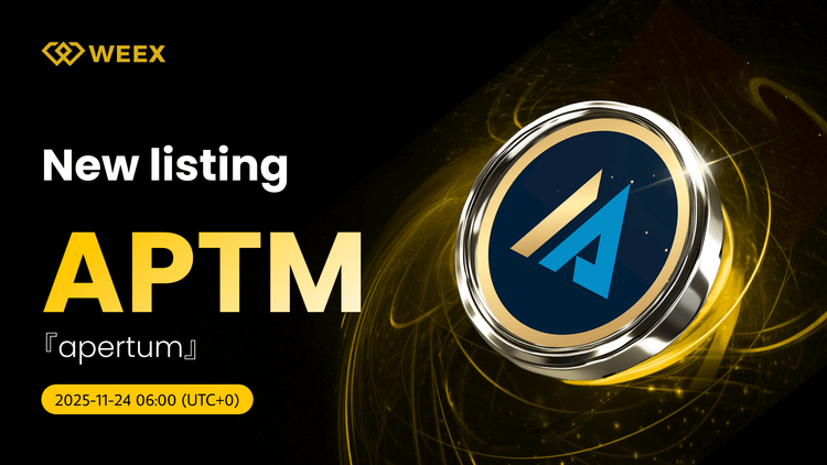 Trade APTM USDT: Apertum Coin указан на WEEX Spot