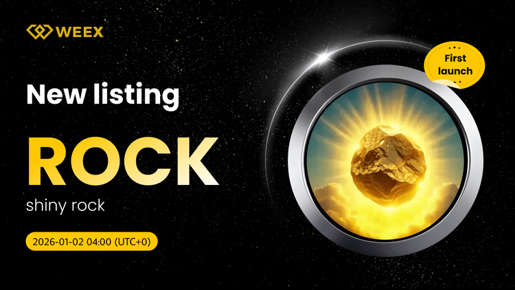 ROCK USDT 交易實盤：WEEX現貨上閃閃發光的岩石硬幣列表