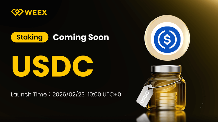 WEEX lanza el staking de USDC: Lo que necesitas saber