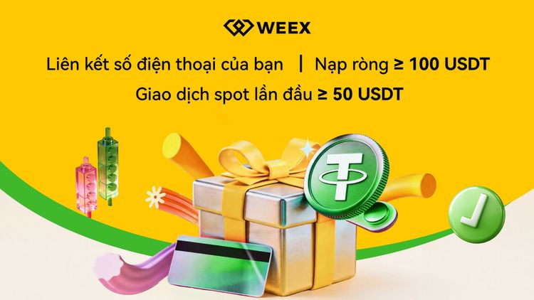 Phần thưởng dành riêng cho người dùng mới