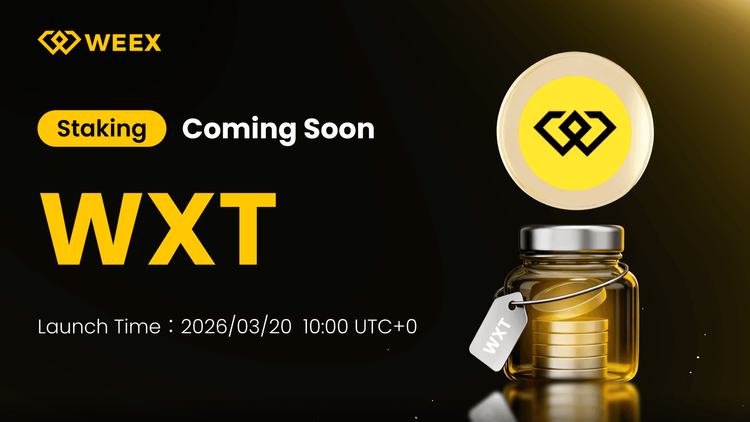 A WEEX lança o staking de WXT: O que precisa de saber