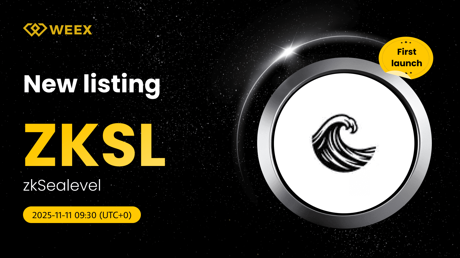 ZKSL USDT Премьеры на WEEX Spot: zkSealevel (ZKSL) Coin